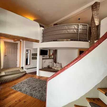 Goldbachmuehle Wasserrad Lägenhet *